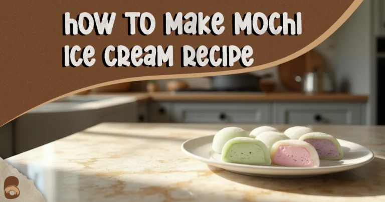 Final mochi ice cream with smooth, chewy mochi skin and neat seams, showing how to make mochi ice cream recipe at home